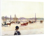 Paris, Place de la Concorde by Gustave Fraipont