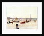 Paris, Place de la Concorde by Gustave Fraipont