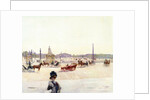 Paris, Place de la Concorde by Gustave Fraipont