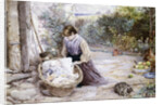 The New Baby by Myles Birket Foster