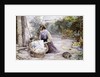 The New Baby by Myles Birket Foster