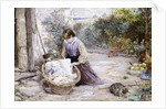 The New Baby by Myles Birket Foster