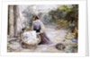 The New Baby by Myles Birket Foster