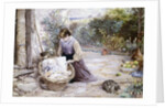 The New Baby by Myles Birket Foster