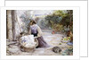 The New Baby by Myles Birket Foster