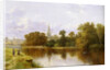 Stratford on Avon from the River by Arthur Bevan Collier