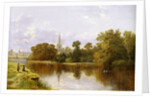 Stratford on Avon from the River by Arthur Bevan Collier