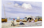 Wear Bay Beach, Folkestone by Frank M. Chase