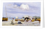 Wear Bay Beach, Folkestone by Frank M. Chase