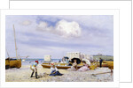 Wear Bay Beach, Folkestone by Frank M. Chase