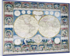 General Map of the Earth by Abbe Clouet
