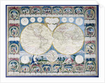 General Map of the Earth by Abbe Clouet