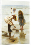 Playing on the Beach by Thomas Liddall Armitage
