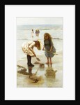 Playing on the Beach by Thomas Liddall Armitage