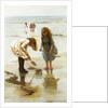 Playing on the Beach by Thomas Liddall Armitage