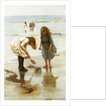 Playing on the Beach by Thomas Liddall Armitage