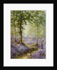 The Bluebell Wood by Alfred de Breanski