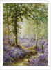 The Bluebell Wood by Alfred de Breanski