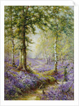 The Bluebell Wood by Alfred de Breanski