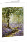 The Bluebell Wood by Alfred de Breanski