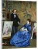 In the Artist's Studio by Gustave Leonhard de Jonghe