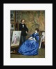 In the Artist's Studio by Gustave Leonhard de Jonghe