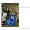 In the Artist's Studio by Gustave Leonhard de Jonghe