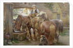 At the Village Pump by Charles James Adams