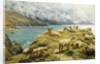 Sheep Reposing, Dalby Bay, Isle of Man by Basil Bradley