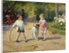 Playing with a Hoop by Victor Gabriel Gilbert