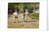 Playing with a Hoop by Victor Gabriel Gilbert