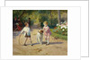 Playing with a Hoop by Victor Gabriel Gilbert