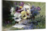 Pansies and Forget Me Not by Albert-Tibulle Furcy de Lavault