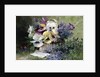 Pansies and Forget Me Not by Albert-Tibulle Furcy de Lavault