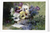Pansies and Forget Me Not by Albert-Tibulle Furcy de Lavault