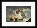 Encounter Between the Mars and the Hercules by John Christian Schetky