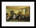 In the Schoolroom by Theophile Emmanuel Duverger