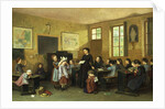 In the Schoolroom by Theophile Emmanuel Duverger