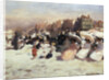 On the Sands by Emile Hoeterickx