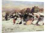On the Sands by Emile Hoeterickx