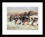 On the Sands by Emile Hoeterickx