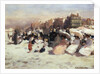 On the Sands by Emile Hoeterickx