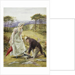 A Gentlemanly Act by George Goodwin Kilburne