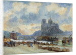 Notre Dame, Paris by Albert Lebourg