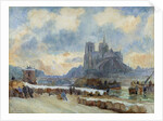 Notre Dame, Paris by Albert Lebourg