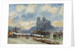 Notre Dame, Paris by Albert Lebourg