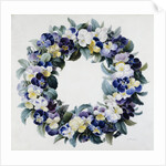 A Garland of Pansies by Antoine Pascal