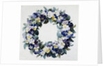 A Garland of Pansies by Antoine Pascal