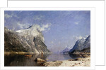 A Summer's Day on the Fjord by Adelsteen Normann