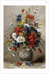 A Vase of Summer Flowers by Eugene Petit